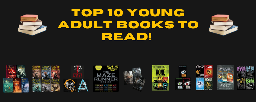 Top 10 young adult book series to read
